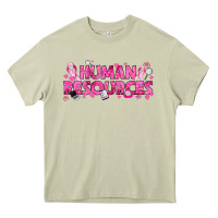 Mossy Breast Cancer Human Resources Heavy Core Tee - texasbilliewilder