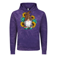 Cloud Purple western gnomes sunflowers gemstones leopard serape cowhide glitter Vintage Hoodie - Artiststas