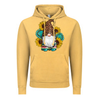 Vintage Mustard western gnomes sunflowers gemstones leopard serape cowhide glitter Vintage Hoodie - Artiststas