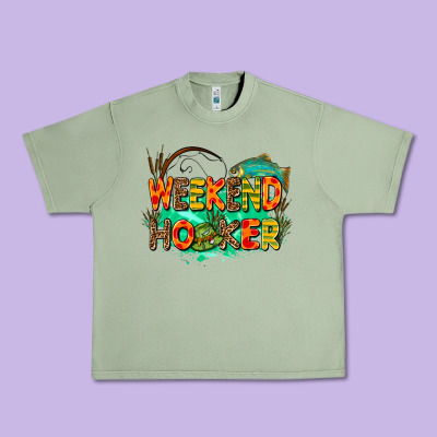 Weekend Hooker Urban Heavy Tee Designed By Adodesignshop