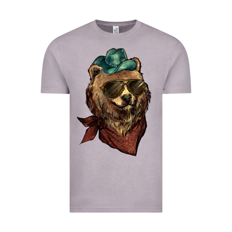 Bear Cowboy Vintage Tee by NancyCooperArtShop | Teevron