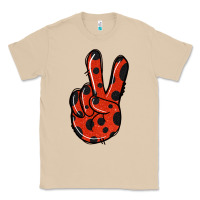 Mushroom Ladybug Peace Sign Classic Tee - Jasminsmagicworld
