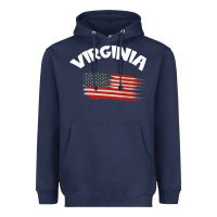 Navy VIRGINIA Heavyweight Hoodie - Bettercallsaul