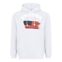 White VIRGINIA Heavyweight Hoodie - Bettercallsaul