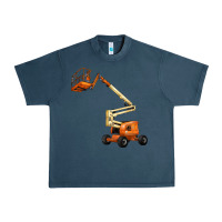 Midnight Navy Boom Lift Urban Heavy Tee - LillyAllenDesigns
