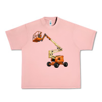 Salmon Boom Lift Urban Heavy Tee - LillyAllenDesigns