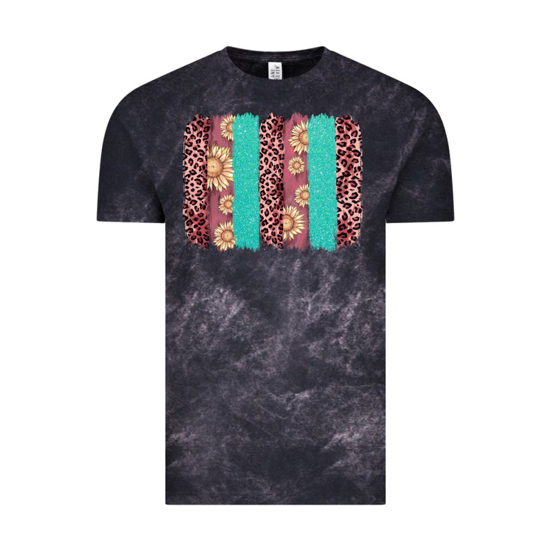 Valentine's Day Floral Leopard Brushstroke Vintage Tee by AdoDesignShop | Teevron