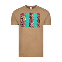 Vintage Coffee valentine's day floral leopard brushstroke Vintage Tee - AdoDesignShop