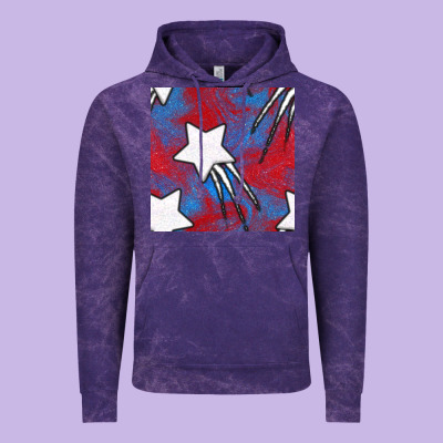 Glitter 4th Of July Seamless Pattern Vintage Hoodie Designed By Bundleandbundleshop