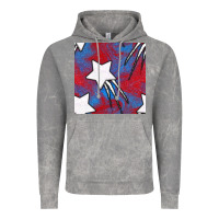 Cloud Rock Glitter 4th Of July Seamless Pattern Vintage Hoodie - BundleAndBundleShop