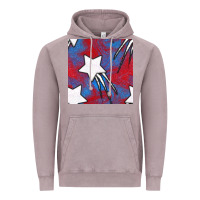 Vintage Zinc Glitter 4th Of July Seamless Pattern Vintage Hoodie - BundleAndBundleShop