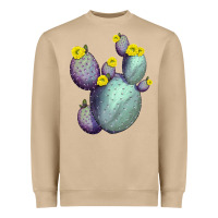 Mushroom Opunthia Santa Rita Cacti Heavyweight Sweatshirt - LillyAllenDesigns