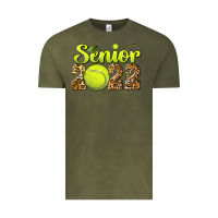 Vintage Olive tennis senior 2022 Vintage Tee - BarkalooDesign