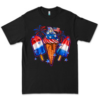 Black 4th of July ice creams Premium Tee - Neo Western