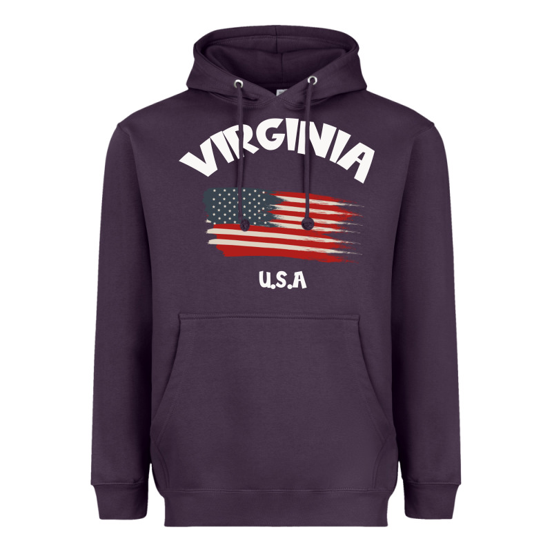 Virginia U.s.a Heavyweight Hoodie by Bettercallsaul | Teevron