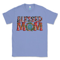 Colony Blue blessed mom christmas Classic Tee - AdoDesignShop