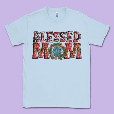 Blessed Mom Christmas Classic Tee Designed By Adodesignshop