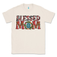 Natural blessed mom christmas Classic Tee - AdoDesignShop