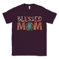 Plum blessed mom christmas Classic Tee - AdoDesignShop
