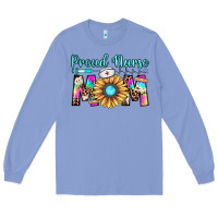 Colony Blue proud nurse mom Long Sleeve Tee - JahusDesignShop