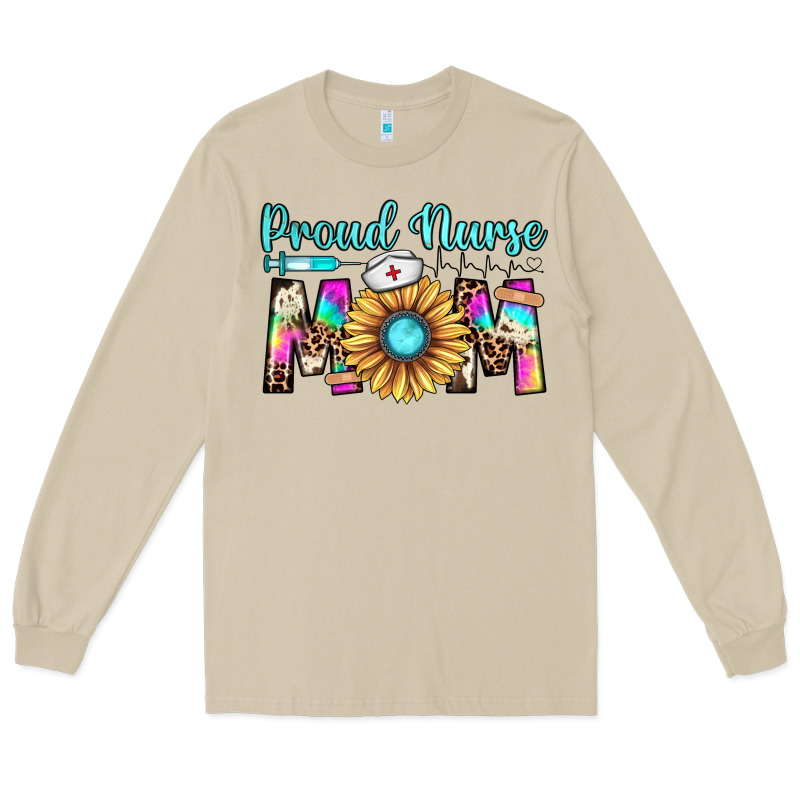 Proud Nurse Mom Long Sleeve Tee by JahusDesignShop | Teevron