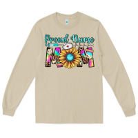 Mushroom proud nurse mom Long Sleeve Tee - JahusDesignShop