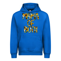 Cobalt Mama of Both Urban Hoodie - CowCowDesign