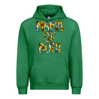 Emerald Mama of Both Urban Hoodie - CowCowDesign