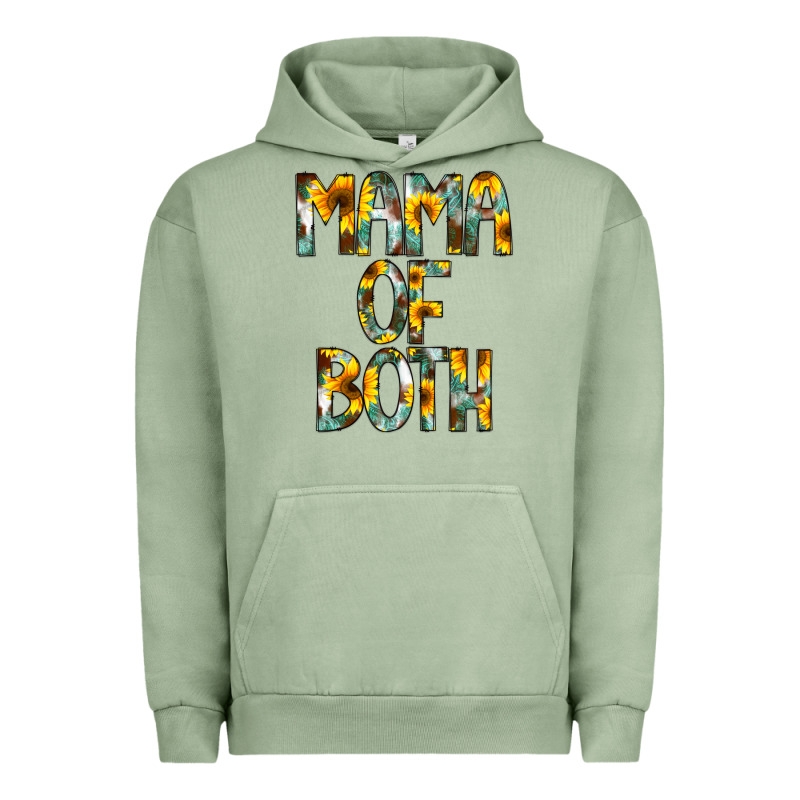 Mama Of Both Urban Hoodie by CowCowDesign | Teevron