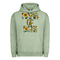 Pigment Oil Green Mama of Both Urban Hoodie - CowCowDesign