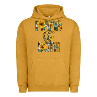 Pigment Peanut Butter Mama of Both Urban Hoodie - CowCowDesign