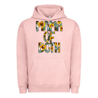 Pigment Salmon Mama of Both Urban Hoodie - CowCowDesign