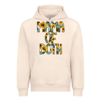 Sandshell Mama of Both Urban Hoodie - CowCowDesign