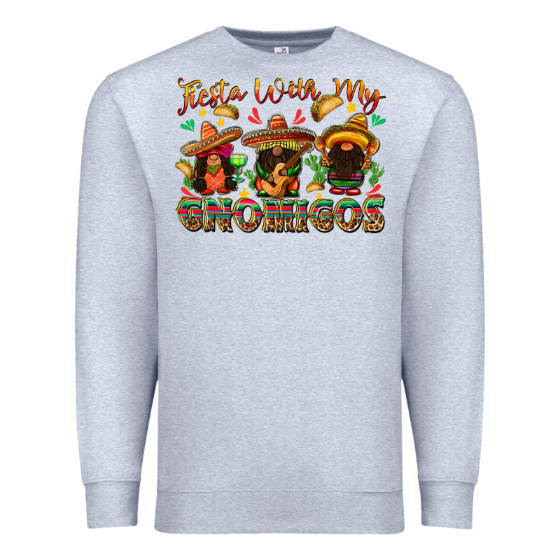 Fiesta With My Gnomigos Premium Sweatshirt by texasbilliewilder | Teevron