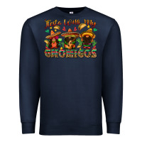Navy fiesta with my gnomigos Premium Sweatshirt - texasbilliewilder