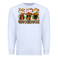 White fiesta with my gnomigos Premium Sweatshirt - texasbilliewilder