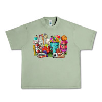 Oil Green p.e. teacher coffee cups Urban Heavy Tee - NancyCooperArtShop