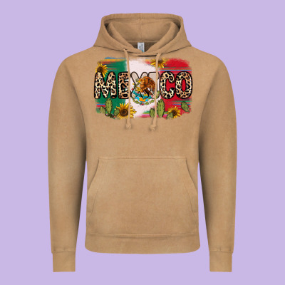Mexico Vintage Hoodie Designed By Ranaportraitstore