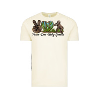 Vintage Arctic Peace Love Baby Gorilla Vintage Tee - LillyAllenDesigns