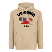 Mushroom VIRGINIA U.S.A Heavyweight Hoodie - Bettercallsaul
