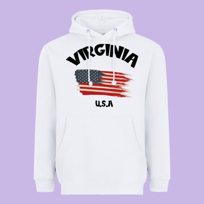 Virginia U.s.a Heavyweight Hoodie Designed By Bettercallsaul