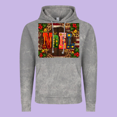 Noel Mistletoe Christmas Vintage Hoodie Designed By Adodesignshop