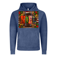 Vintage Denim noel mistletoe Christmas Vintage Hoodie - AdoDesignShop