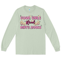 Matcha good girls read dirty books Long Sleeve Tee - MaliasSmallBusiness