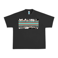 Pigment Black western cowhide serape sunflower mama license plate Urban Heavy Tee - BarkalooDesign
