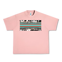 Salmon western cowhide serape sunflower mama license plate Urban Heavy Tee - BarkalooDesign