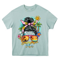 Arona summer vibes messy bun Heavy Core Tee - BarkalooDesign