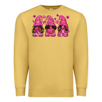 Breast Cancer Afro Gnomies Premium Sweatshirt | Teevron