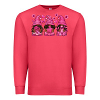 Cardinal breast cancer afro gnomies Premium Sweatshirt - texasbilliewilder