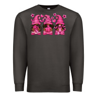 Smoke breast cancer afro gnomies Premium Sweatshirt - texasbilliewilder